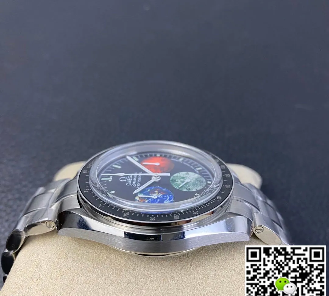 Omega Speedmaster 3577.50.00 OM Factory 1:1 Best Edition Replica Watch Black Bezel